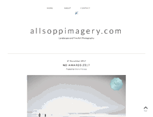 Tablet Screenshot of allsoppimagery.com